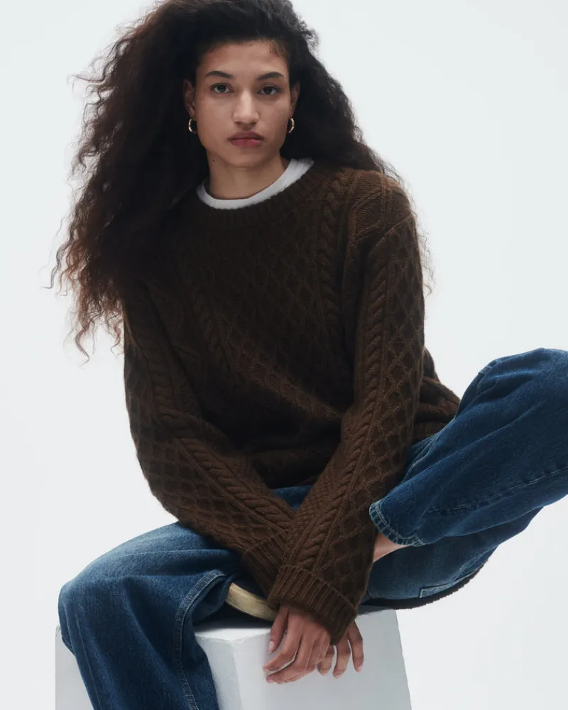 Women Guest In Residenc Tops & Sweaters | Tops & Sweaters>Allday Cable Crew