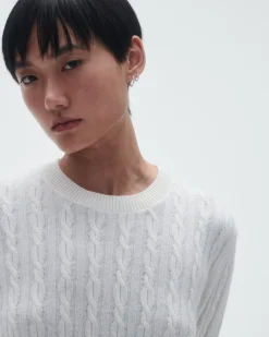Women Guest In Residenc Tops & Sweaters>Cable Shrunken Crew