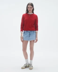 Women Guest In Residenc Tops & Sweaters>Cable Shrunken Crew