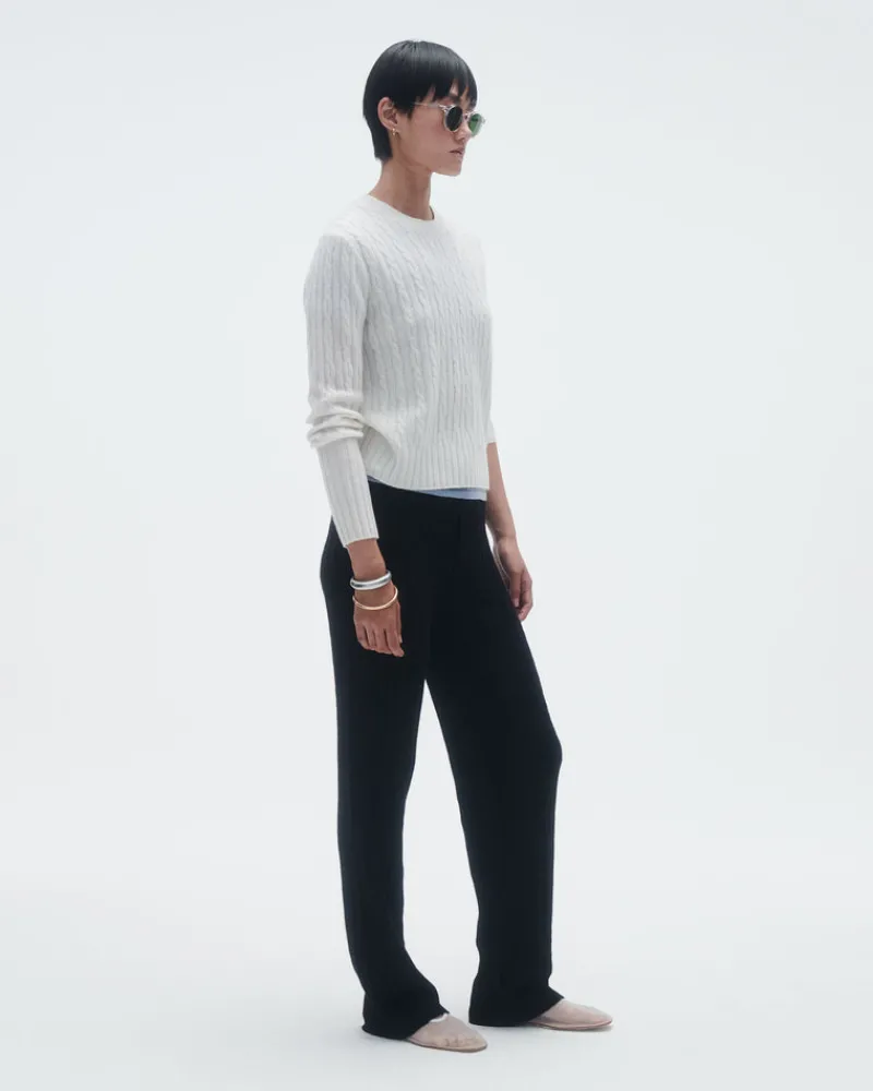 Women Guest In Residenc Tops & Sweaters>Cable Shrunken Crew
