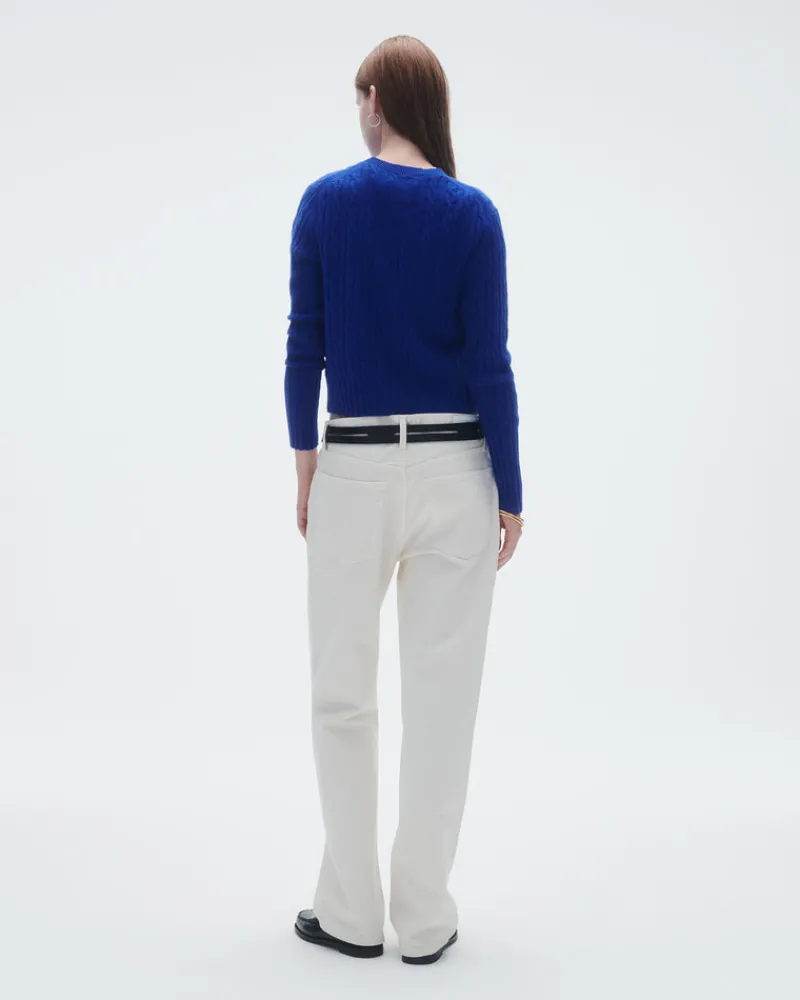 Women Guest In Residenc Tops & Sweaters>Cable Shrunken Crew