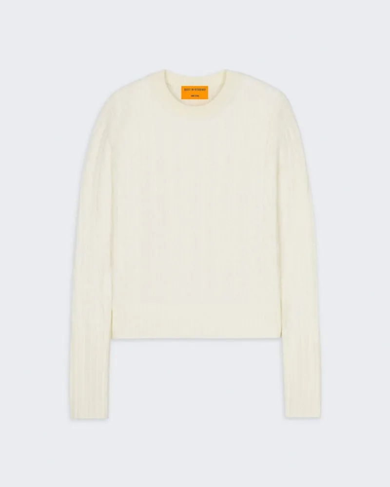 Women Guest In Residenc Tops & Sweaters>Cable Shrunken Crew