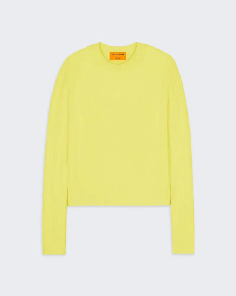 Women Guest In Residenc Tops & Sweaters>Cable Shrunken Crew