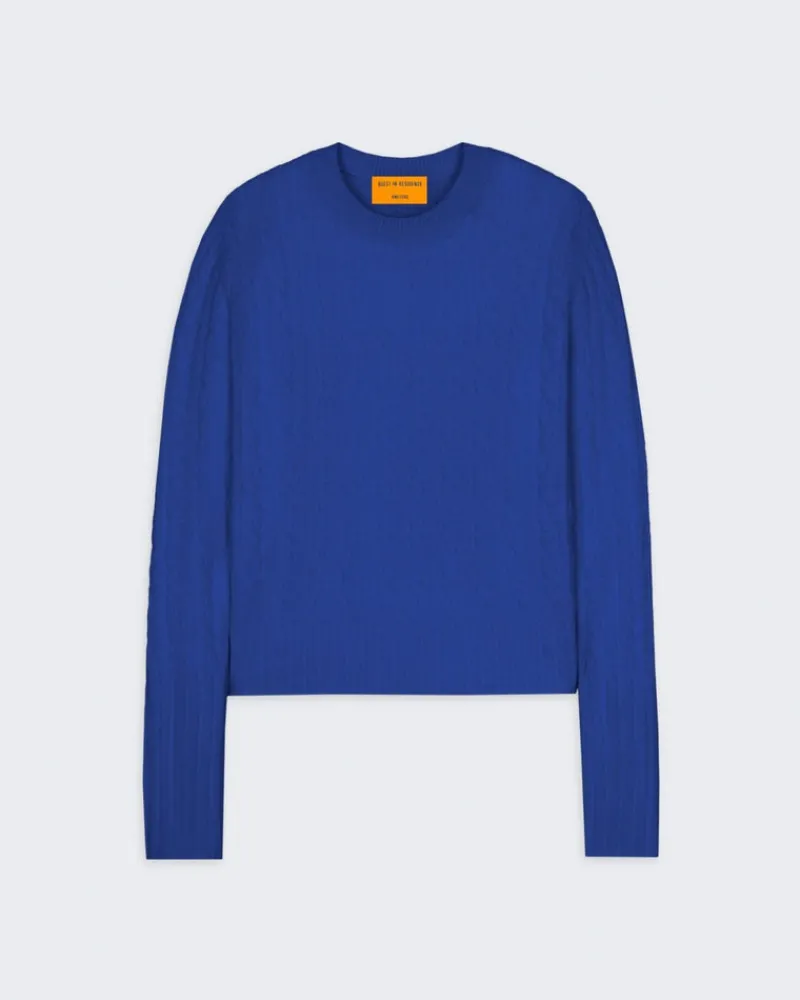Women Guest In Residenc Tops & Sweaters>Cable Shrunken Crew