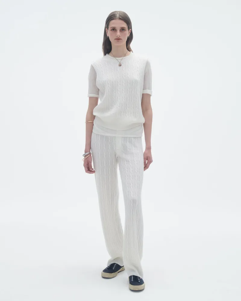 Women Guest In Residenc Bottoms>Cable Trouser
