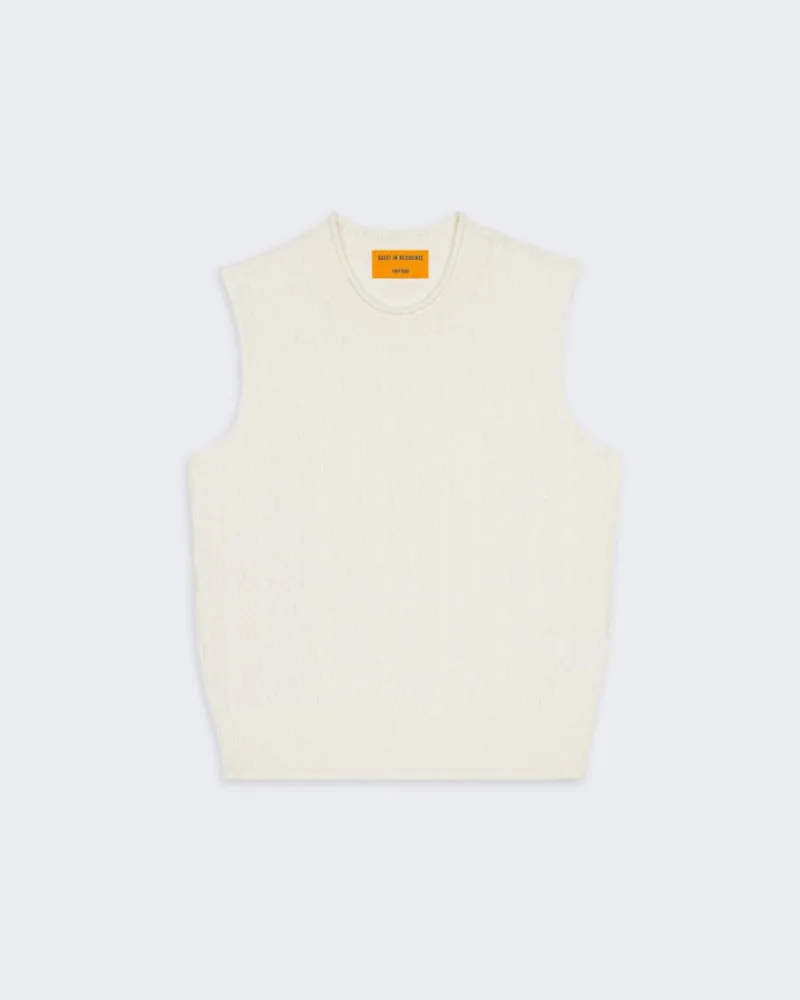 Women Guest In Residenc Tops & Sweaters>Cable Vest In Cashmere