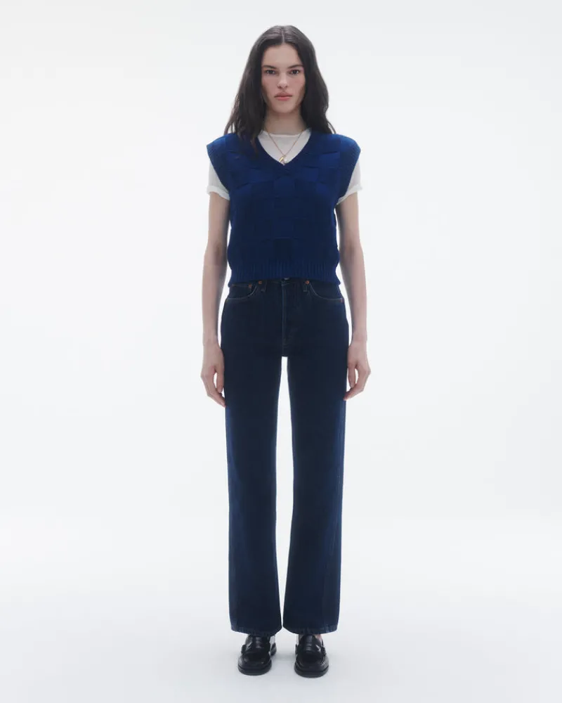 Women Guest In Residenc Tops & Sweaters>Checker Vest