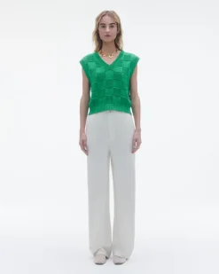 Women Guest In Residenc Tops & Sweaters>Checker Vest