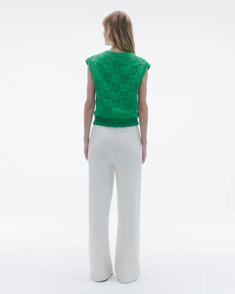 Women Guest In Residenc Tops & Sweaters>Checker Vest