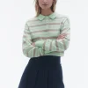 Women Guest In Residenc Tops & Sweaters>Collegiate Stripe Polo