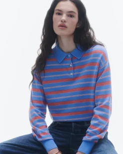 Women Guest In Residenc Tops & Sweaters>Collegiate Stripe Polo