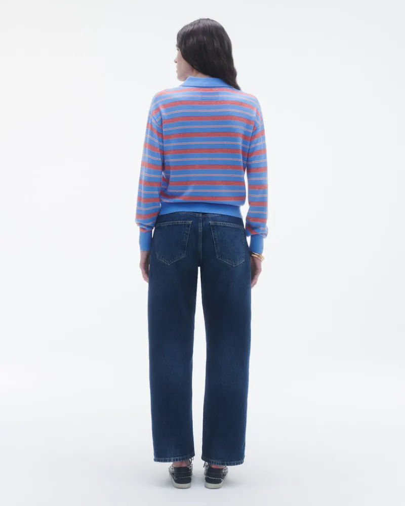 Women Guest In Residenc Tops & Sweaters>Collegiate Stripe Polo