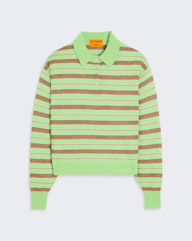 Women Guest In Residenc Tops & Sweaters>Collegiate Stripe Polo