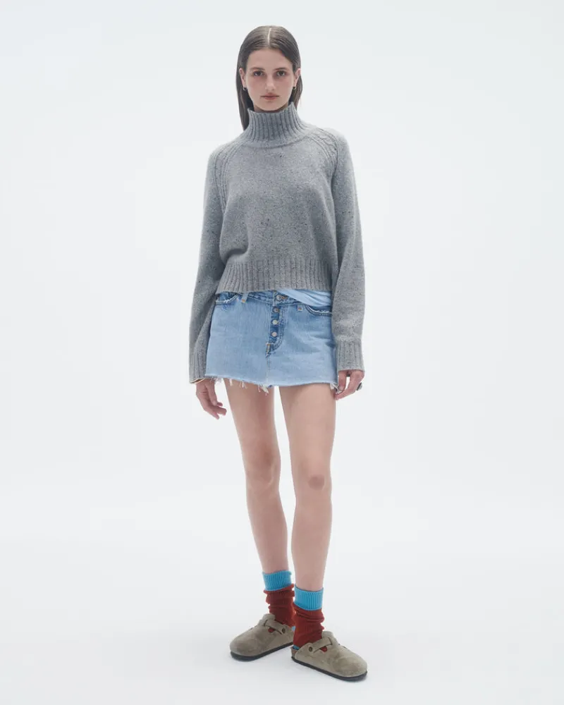 Women Guest In Residenc Tops & Sweaters>Cropped Turtleneck