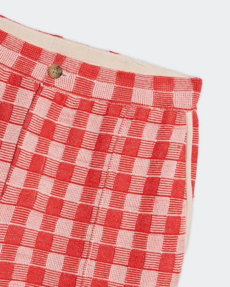Women Guest In Residenc Bottoms>Gingham Bermuda Short