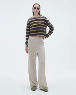 Women Guest In Residenc Tops & Sweaters>Grizzly Stripe Crew