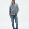 Guest In Residenc Tops & Sweaters>Half Zip Turtleneck