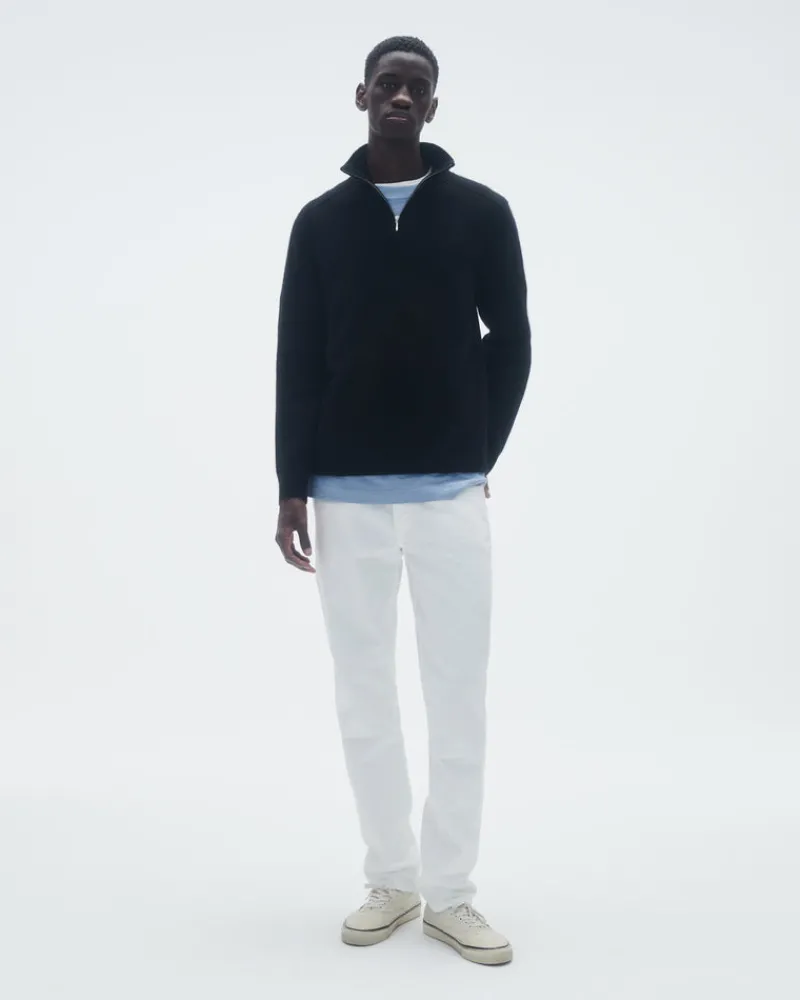 Guest In Residenc Tops & Sweaters>Half Zip Turtleneck