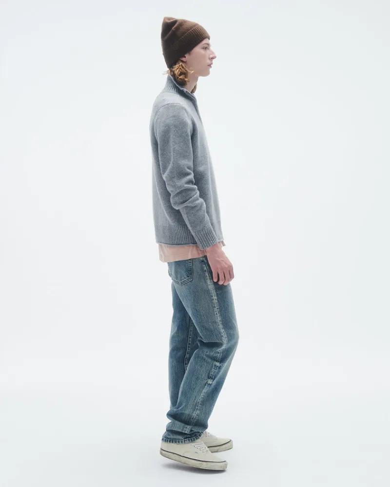 Guest In Residenc Tops & Sweaters>Half Zip Turtleneck