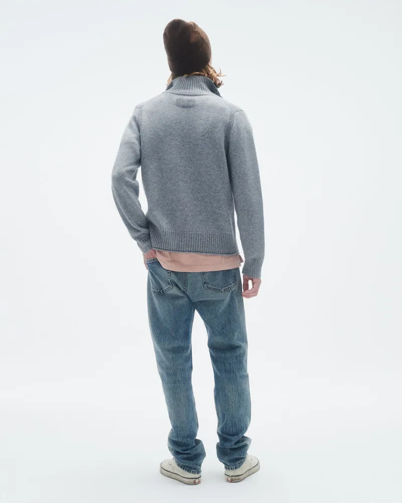 Guest In Residenc Tops & Sweaters>Half Zip Turtleneck