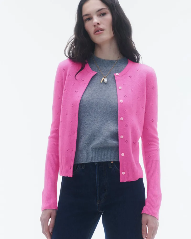 Women Guest In Residenc Cardigans & Jackets>Jane Pointelle Cardigan