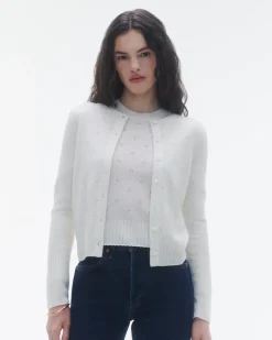 Women Guest In Residenc Cardigans & Jackets>Jane Pointelle Cardigan