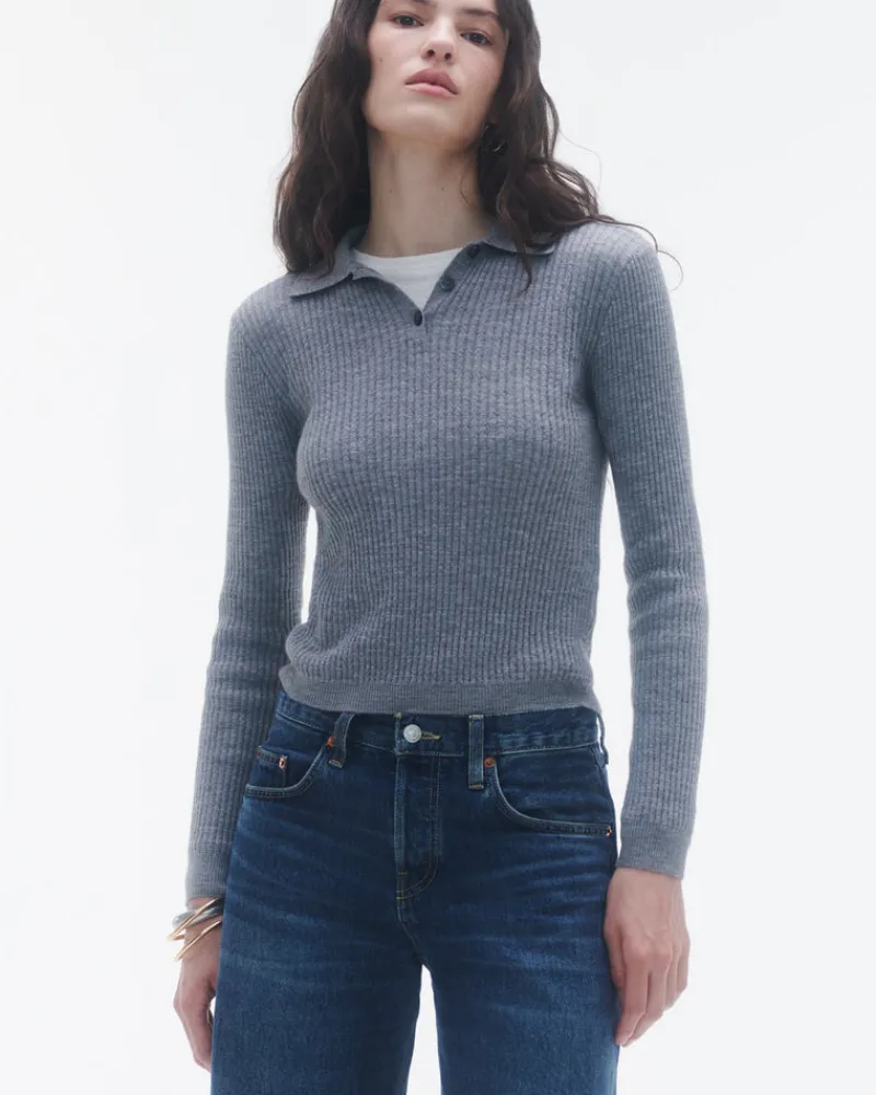 Women Guest In Residenc Tops & Sweaters | Core>Ls Shrunken Polo