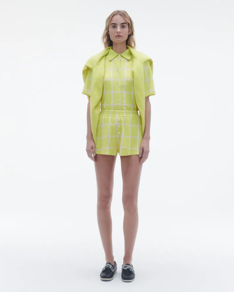 Women Guest In Residenc Bottoms>Picnic Plaid Short
