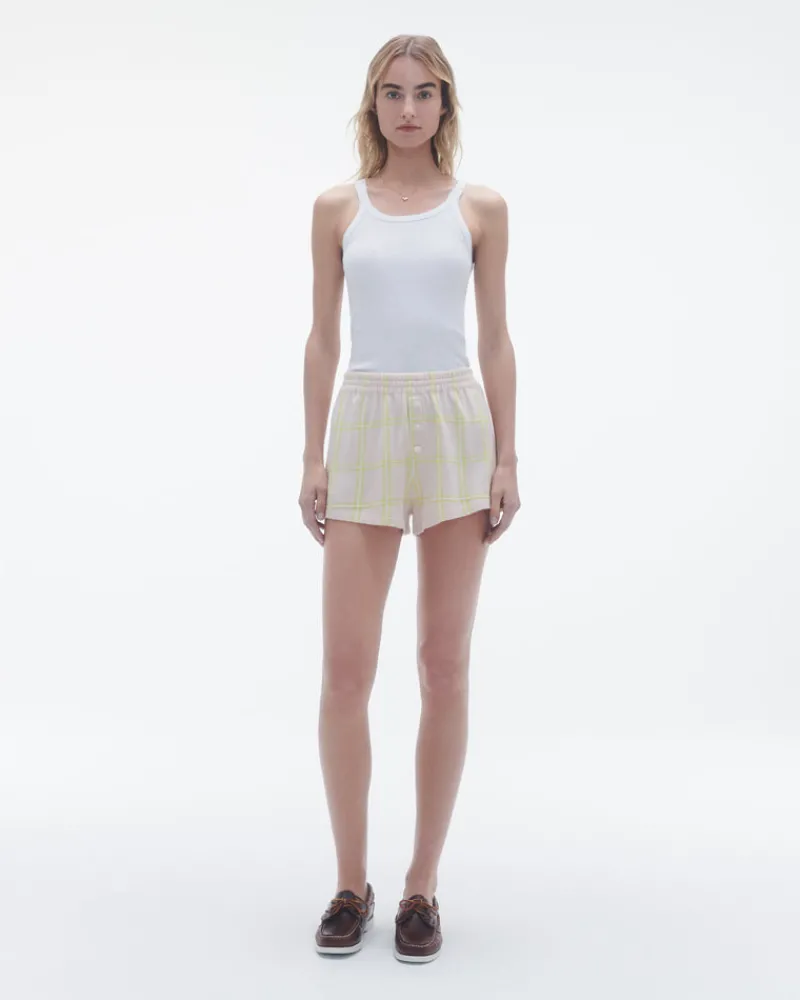 Women Guest In Residenc Bottoms>Picnic Plaid Short