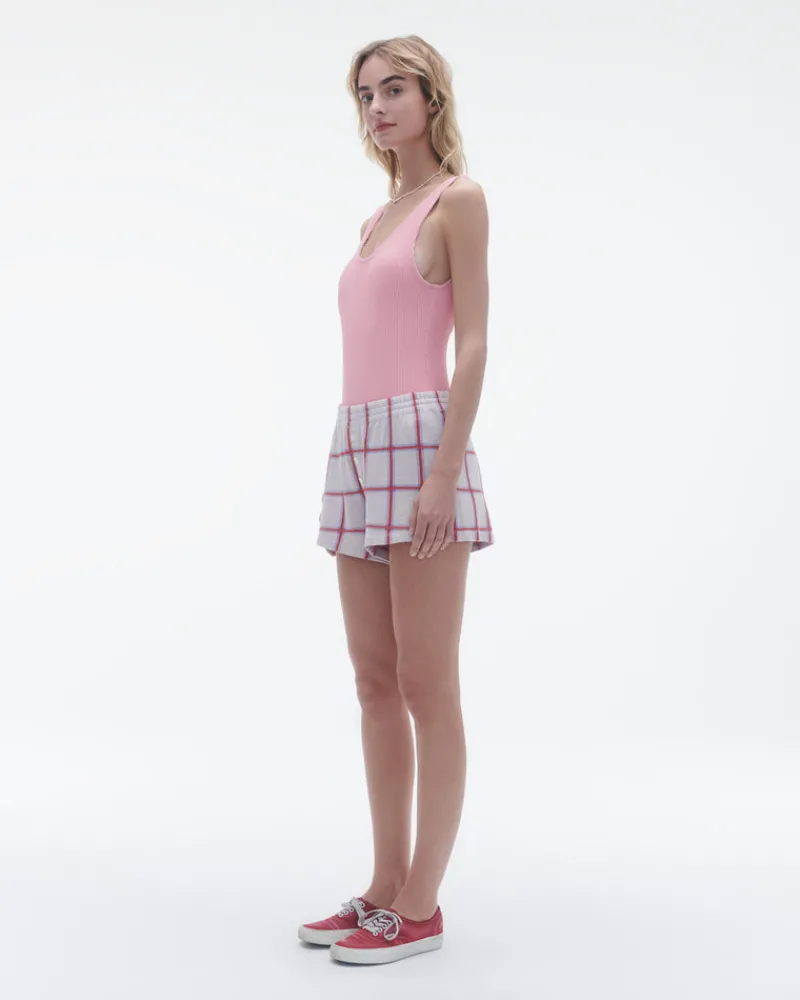 Women Guest In Residenc Bottoms>Picnic Plaid Short