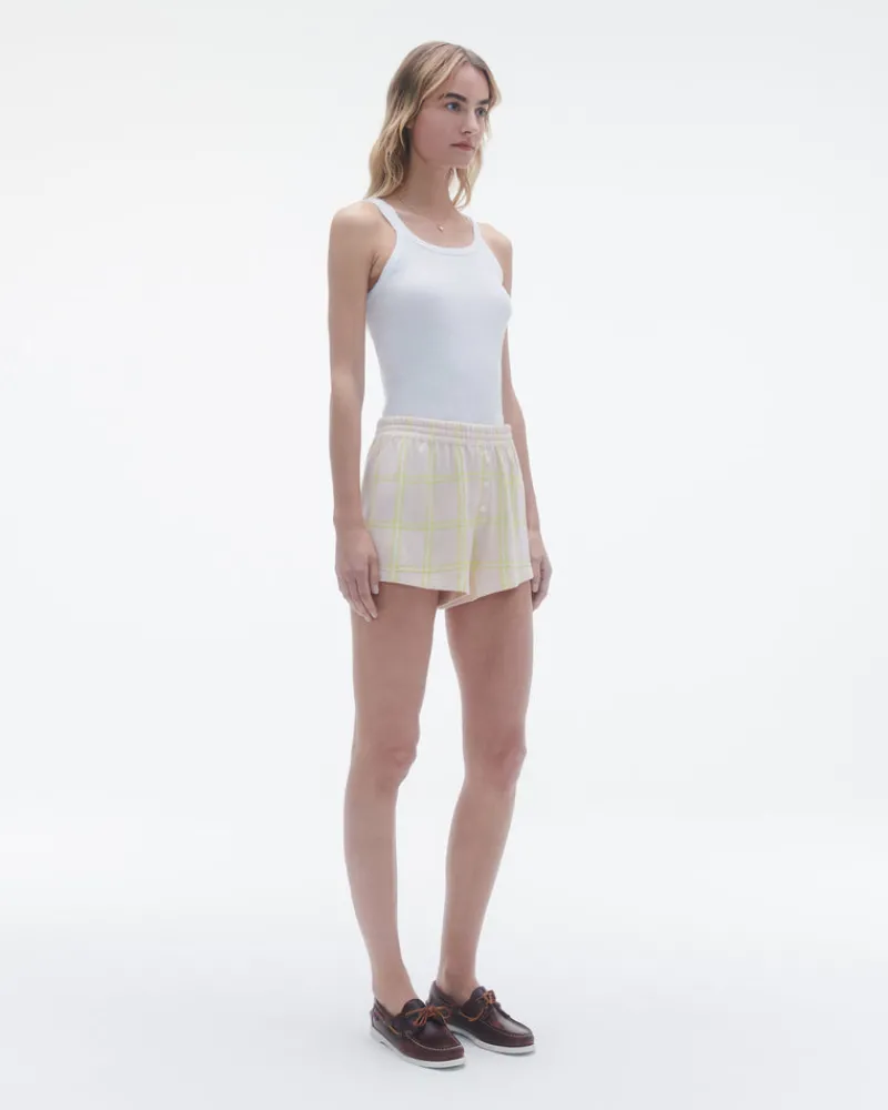Women Guest In Residenc Bottoms>Picnic Plaid Short