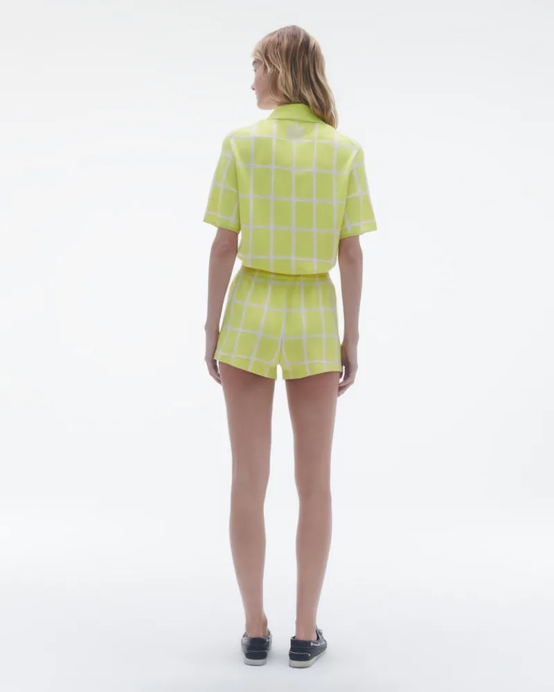 Women Guest In Residenc Bottoms>Picnic Plaid Short