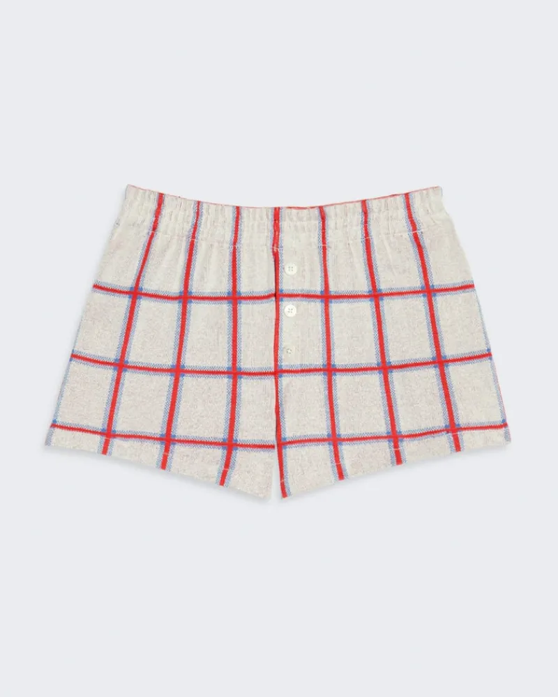 Women Guest In Residenc Bottoms>Picnic Plaid Short