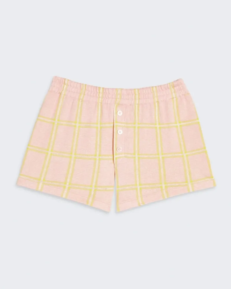 Women Guest In Residenc Bottoms>Picnic Plaid Short