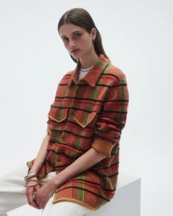 Women Guest In Residenc Tops & Sweaters | Tops & Sweaters>Plaid Work Shirt