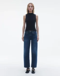 Women Guest In Residenc Tops & Sweaters>Rib Mockneck Shell