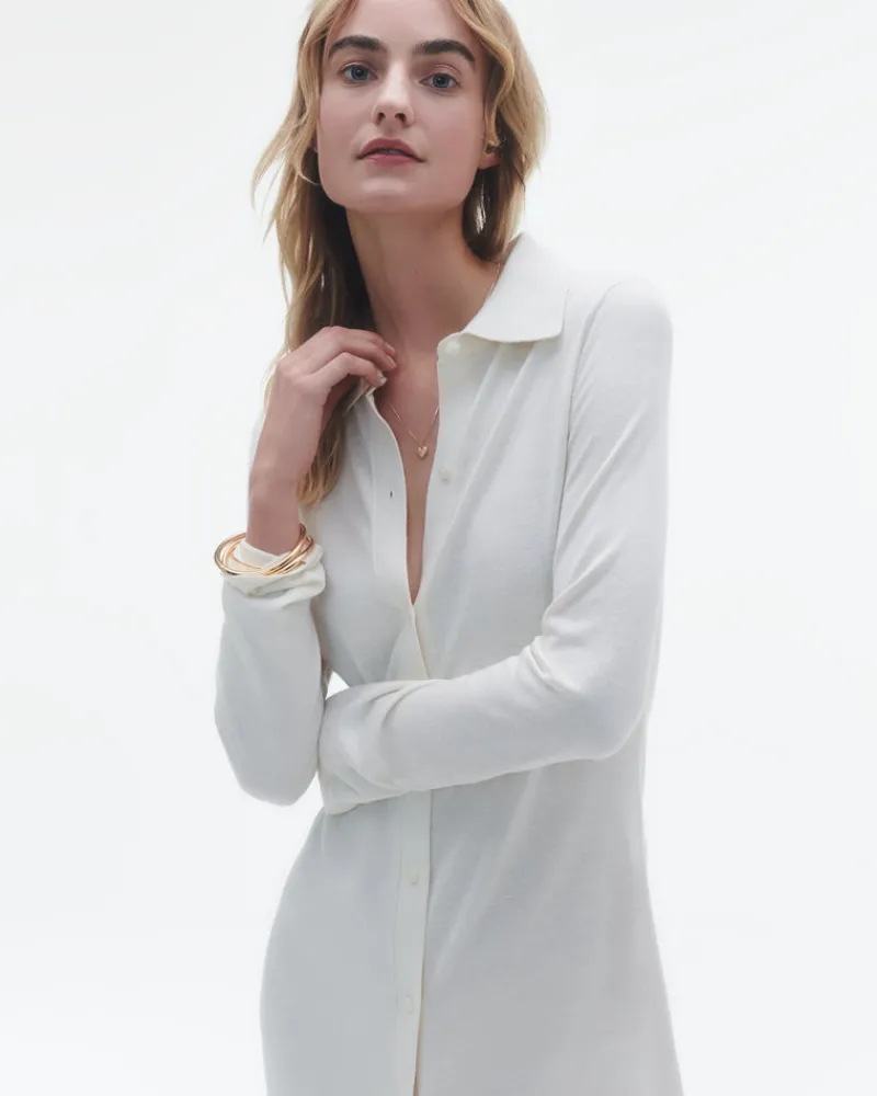 Women Guest In Residenc Dresses & Jumpsuits>Showtime Shirt Dress In Silk/Linen