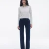 Women Guest In Residenc Tops & Sweaters>Shrunken Pointelle Crew