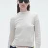 Women Guest In Residenc Tops & Sweaters>Shrunken Pointelle Crew