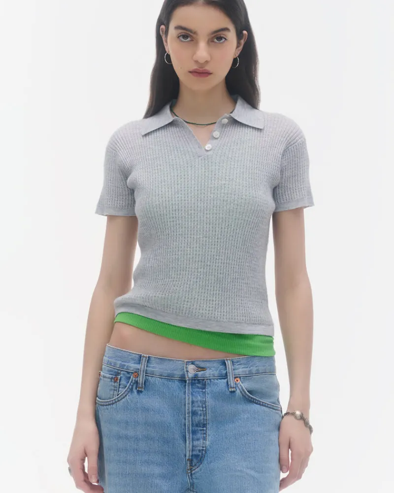 Women Guest In Residenc Tops & Sweaters>Shrunken Polo