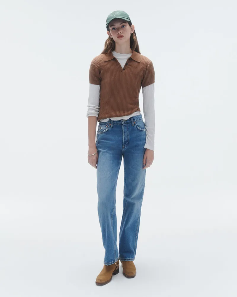 Women Guest In Residenc Tops & Sweaters>Shrunken Polo