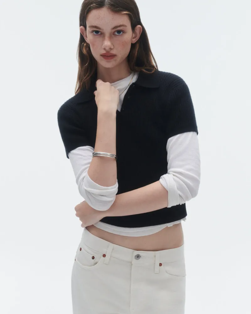 Women Guest In Residenc Tops & Sweaters | Core>Shrunken Polo