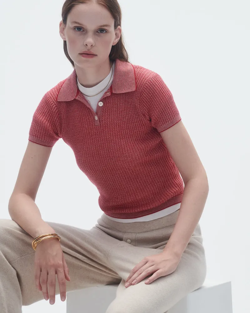 Women Guest In Residenc Tops & Sweaters>Shrunken Polo