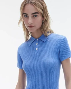 Women Guest In Residenc Tops & Sweaters>Shrunken Polo in Cashmere