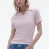 Women Guest In Residenc Tops & Sweaters>Shrunken Polo in Cashmere