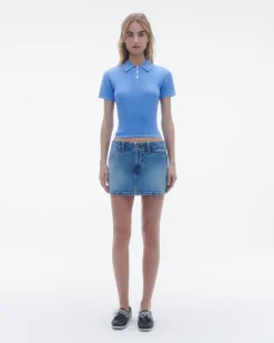 Women Guest In Residenc Tops & Sweaters>Shrunken Polo in Cashmere