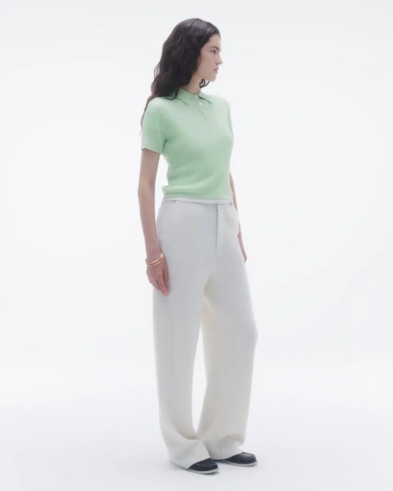 Women Guest In Residenc Tops & Sweaters>Shrunken Polo in Cashmere