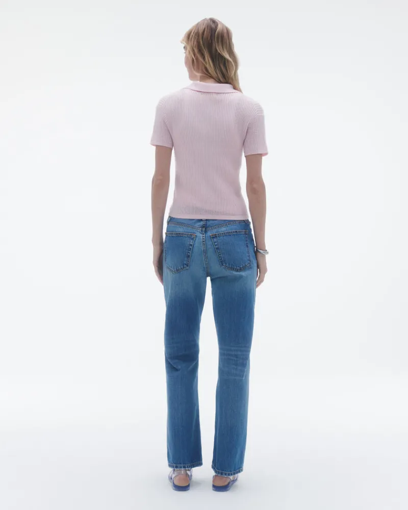 Women Guest In Residenc Tops & Sweaters>Shrunken Polo in Cashmere