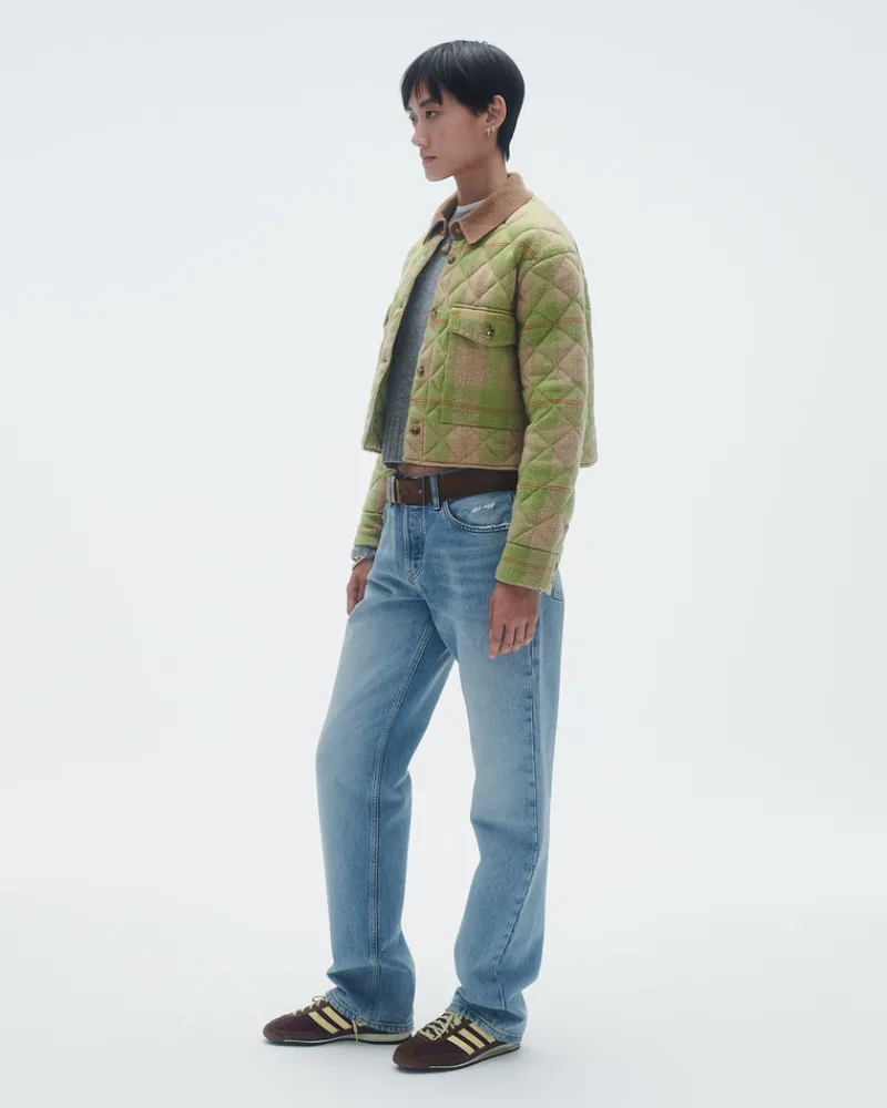 Women Guest In Residenc Cardigans & Jackets>Tartan Cropped Jacket