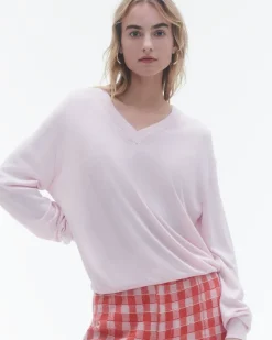 Women Guest In Residenc Tops & Sweaters>The V in Silk/Linen